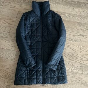 The North Face Women's Navy Quilted Puffer Jacket